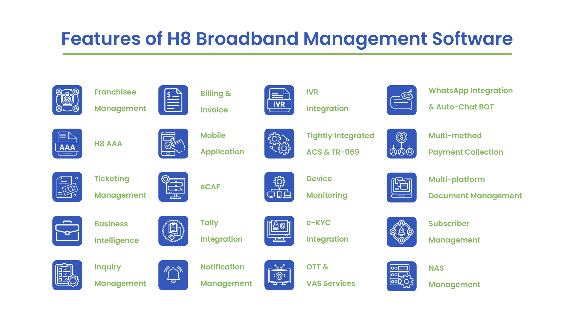 H8 Broadband Management